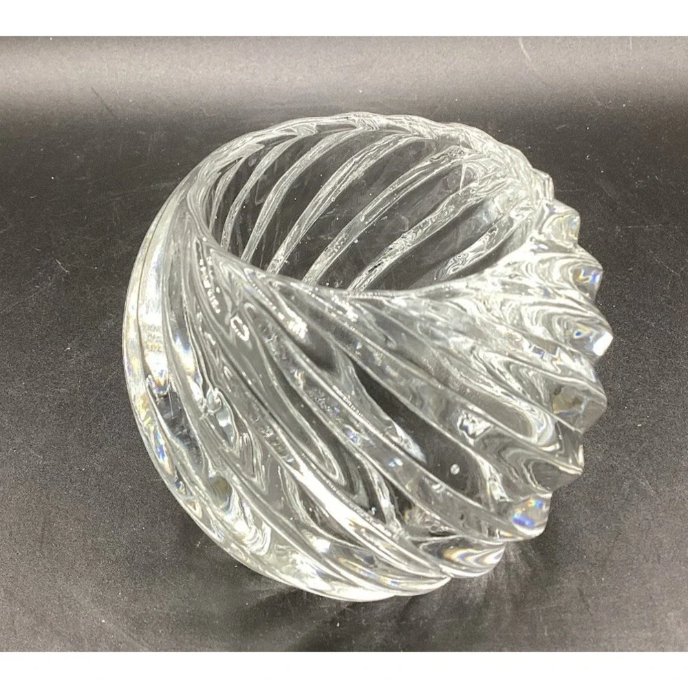 Votive Holder Partylite Clear Swirl 2.5